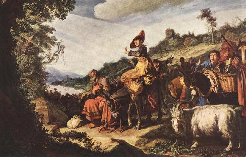 LASTMAN, Pieter Pietersz. Abraham's Journey to Canaan sg china oil painting image